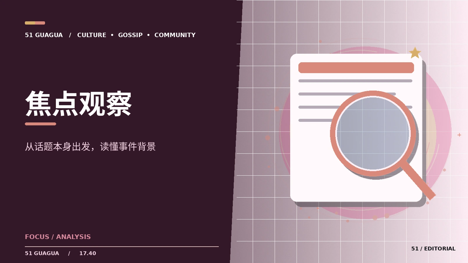 焦点资料整理